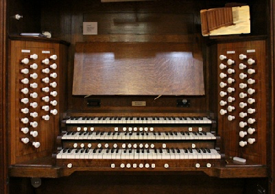 St Machar's Cathedral Organ Console