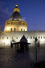 Basilica of the Annunciation, Nazareth - photograph by yanivba on Flickr