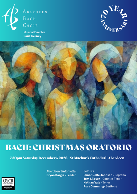 Poster for Christmas Oratorio 3 December 2026